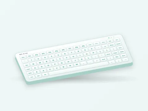 MD-K100 Antimicrobial Sealed Medical Keyboard - image 2