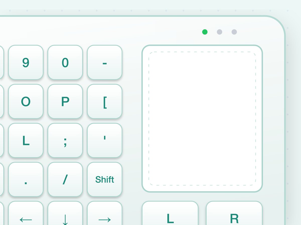 MD-K200 Medical Keyboard with Sealed Touchpad