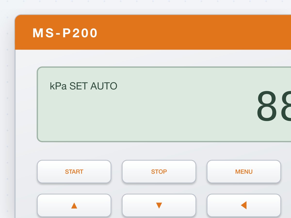 MS-P200 Membrane Keypad with LCD Window