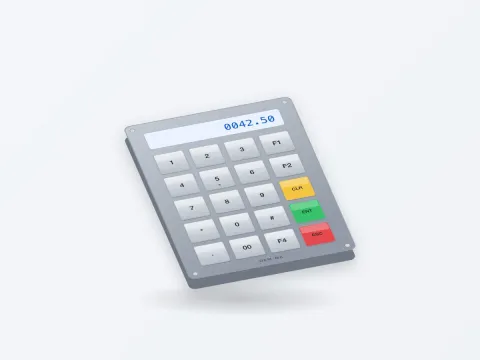 Custom Metal Keypad with Your Layout & Legends - image 2