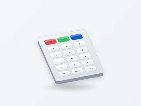 Custom Silicone Rubber Keypad - image 2